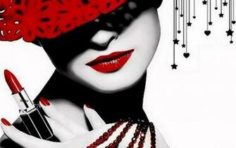 HD Red Lips Wallpaper Wallpapercraft