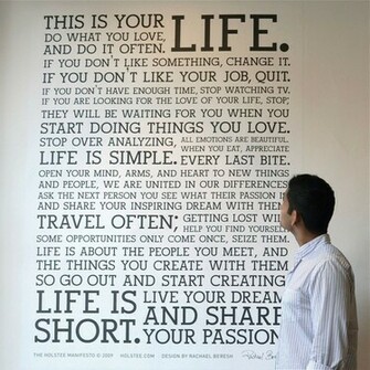 Holstee Manifesto Wallpaper