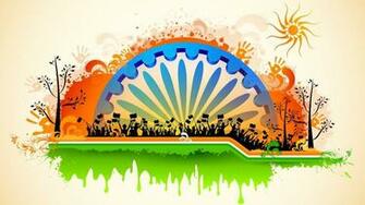 Happy Republic Day HD Desktop Wallpaper