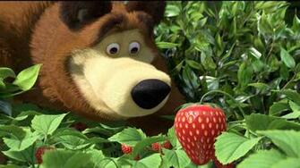 Masha And The Bear Full HD Background For Ios Cartoons Wallpaper