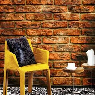 Mural Tv Wall Abstract Sofa Brick Wallpaper Jpg