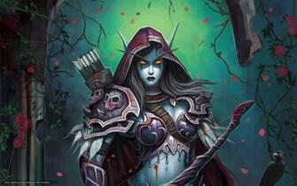 Wallpaper Elf Lady Sylvanas Windrunner Onion Boom