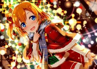 Honoka Love Live School Idol Project Scarf Tagme Wallpaper Background