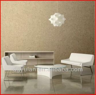 High End Non Woven Cork Design Wallpaper Yulan