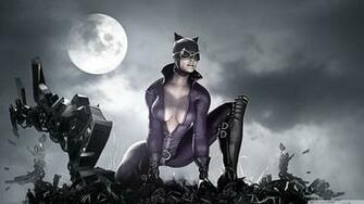 City Catwoman HD Desktop Widescreen Pixel Wallpaper