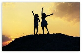 Best Friends Forever HD Wallpaper For Standard Fullscreen Uxga
