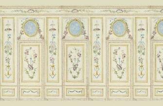Dollhouse Wallpaper Art Panel