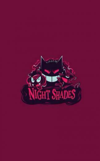 Pokemon Night Shades iPhone Wallpaper Pinte