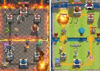 Clash Royale Lors De L Attaque La Tour Du Roi Gagner
