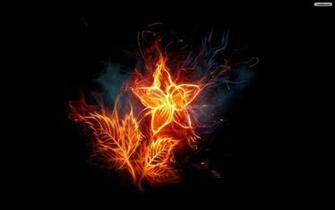 Youwall Fire Flower Wallpaper