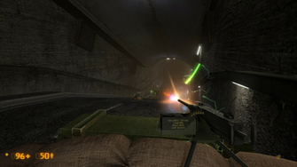 Black Mesa Wallpaper Vortigaunt Maschinenkanone