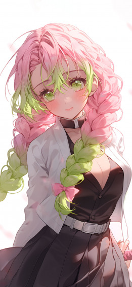 Demon Slayer Cute Mitsuri Kanroji Wallpaper Anime