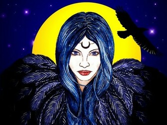 The Morrigan Wallpaper Rafal Works