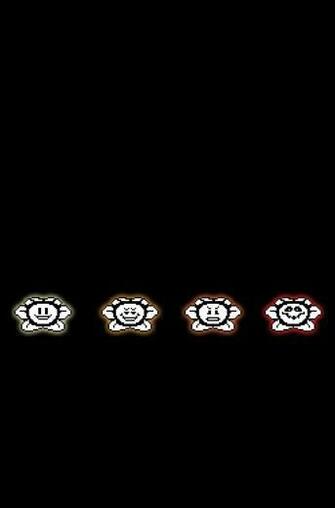 Flowey The Flower Undertale iPhone Wallpaper