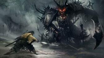 Giant Creatures Wallpaper