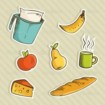Cartoon Food Image HD Wallpaper Pretty