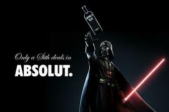 Absolut Vodka Vader Wallpaper Id
