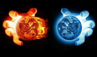 Astonishing Fire And Ice Wallpaper Unique