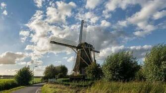 Old Windmill Wallpaper World