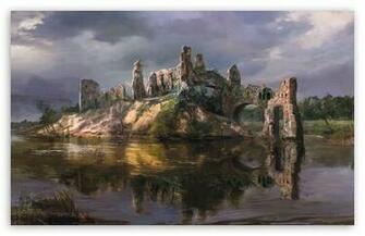 The Witcher Wild Hunt Concept Art HD Wallpaper For Standard