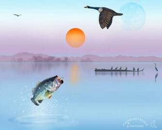 Fish R Bass Fishing Wallpaper