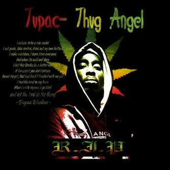 Tupac Thug Angel By Konydesign