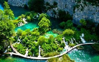 Plitvice Lake National Park Desktop Wallpaper Baltana