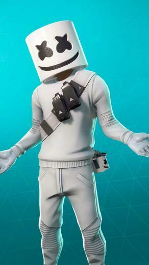 Marshmello Fortnite Skin Gaming Wallpaper Apple