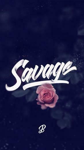 Lettering Wallpaper Brush 3d