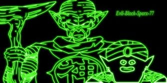 Black And Neon Green Wallpaper Kami Popo