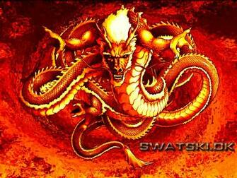Red Oriental Wallpaper