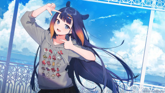 Hololive Virtual R Ninomae Ina Nis Wallpaper
