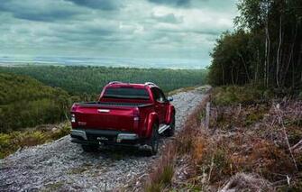 Wallpaper Road Rear Pickup Isuzu D Max Image For
