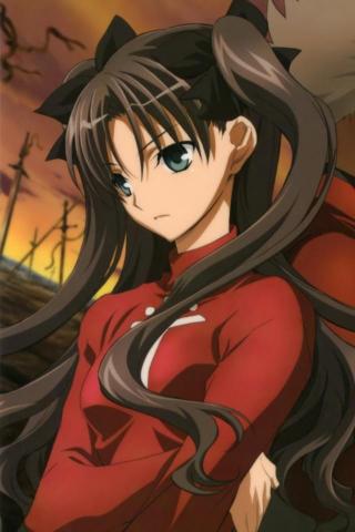 Fate Stay Night Rin Tosaka Kawaii Mobile