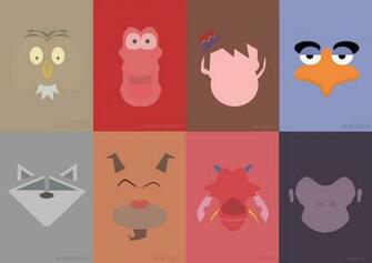 Disney Sidekicks Classics Poster Minimalist By Jorislaquittant On