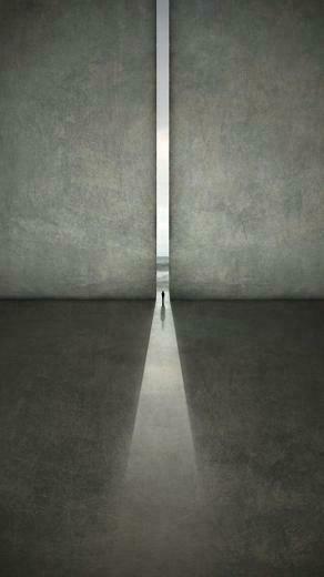 Huge Stone Door Wallpaper iPhone