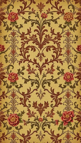 Reproduction Victorian Wallpaper