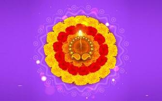 Diwali Rangoli HD Wallpaper