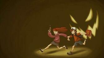 Fan Art Wallpaper Of Gravity Falls My New Favourite Animation Series