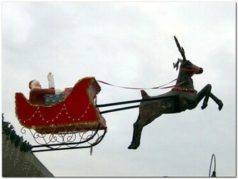 Here Are Some Of The Best Santa Reindeer Wallpaper Which You Can