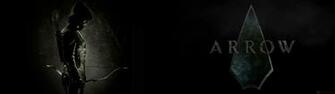 Arrow Dual Monior Screen Comics Wallpaper