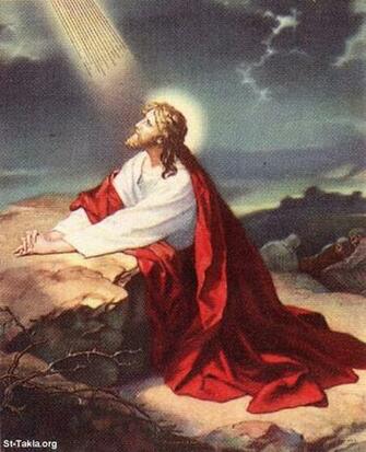 Jesus Christ Praying Wallpaper