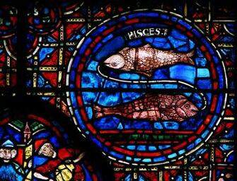Pisces Stained Glass Wallpaper And Image Pictures