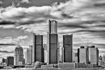 Detroit Skyline Wallpaper Gallery Image