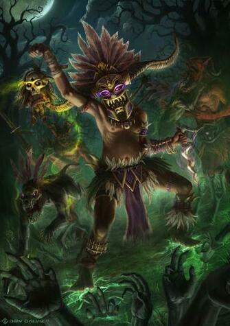 Diablo Witch Doctor By Deivcalviz