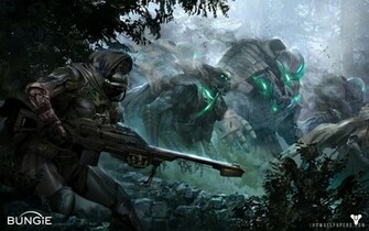 Destiny Dark Patrol Concept Art Wallpaper