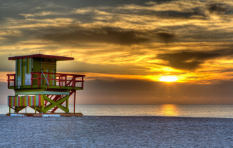 Wallpaper Sand Sea Beach The Sky Sun Clouds Sunset
