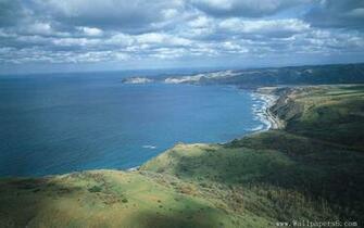 Island Distance Scenery Landscape Wallpaper