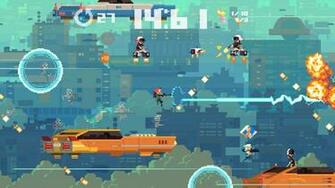 Super Time Force Ultra Promotional Art Mobygames