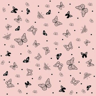 Cute Butterfly Wallpaper Pink
